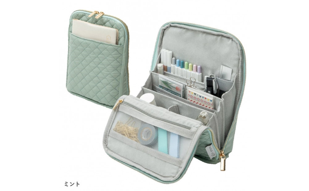 Y-Style 手帳が入るペンケース Mサイズ【ミント】