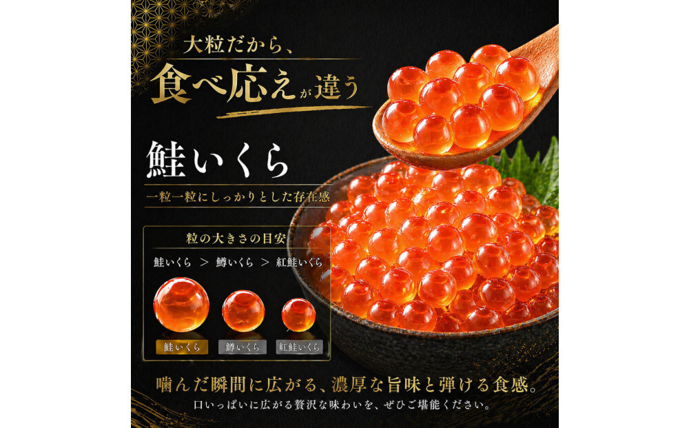 いくら 醤油漬け 250g アメリカ 鮭の卵 尾張まるはち