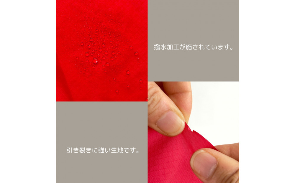 【赤】外付け折りたたみ傘ケース 傘ホルダー　折りたたみ傘カバー