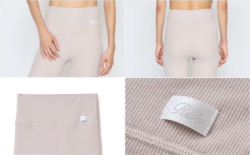 【ブラック LLサイズ】リファ バイタルテック モイストリブ オーバーパンツ