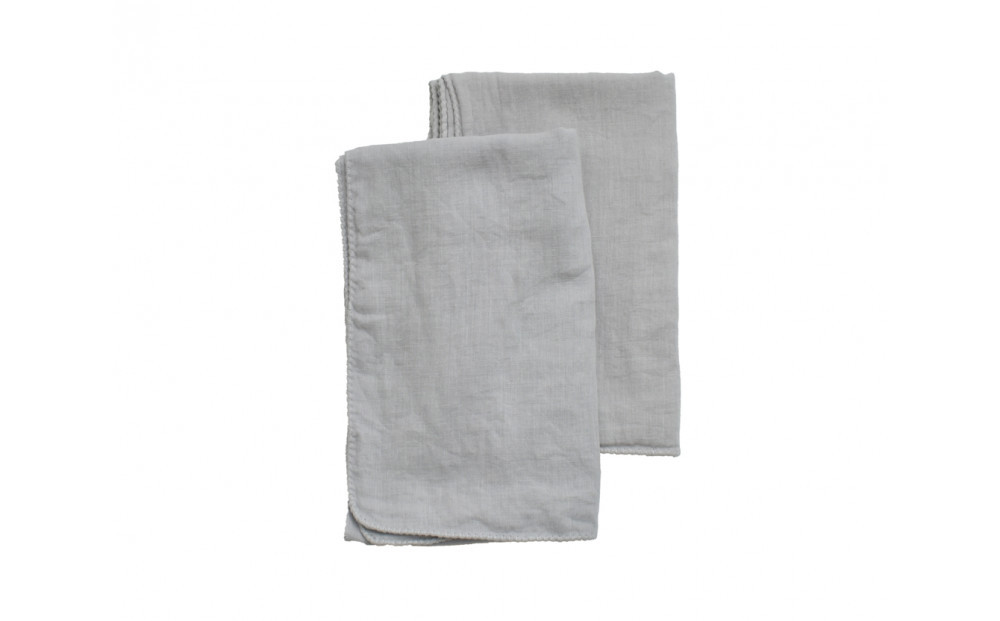 ガーゼフェイスタオル　2枚セット　（アッシュ・グレー） | Fabric Plus ファブリックプラス ガーゼ フェイスタオル 綿入り 綿100％ 涼感 軽量 通気性 吸水性 肌触り 快眠 寝具 通常サイズ 人気 おすすめ 洗える 日本製 送料無料