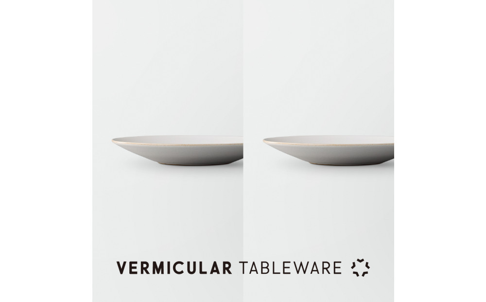 Tableware Flat Plateペアセット24cm 乳白