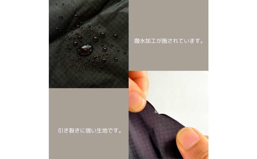 持ち運びに便利！ハンカチみたいな撥水ナイロンサニタリーポーチ