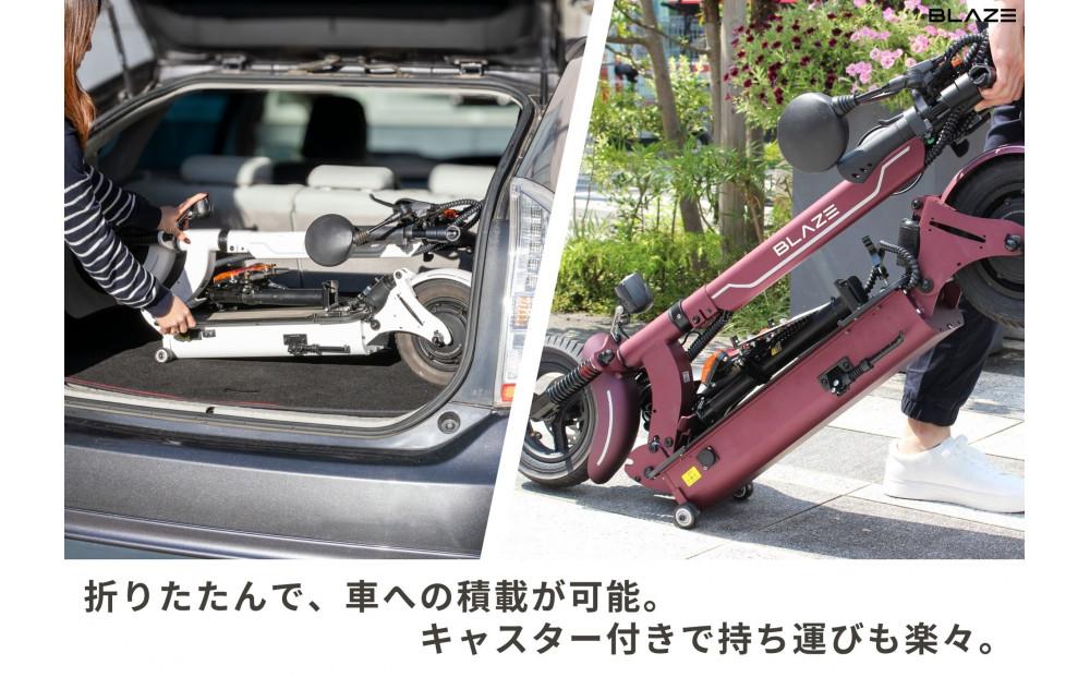 【原付一種】折りたたみ可能な電動キックボード！EV SCOOTER（EVスクーター） ブラック 