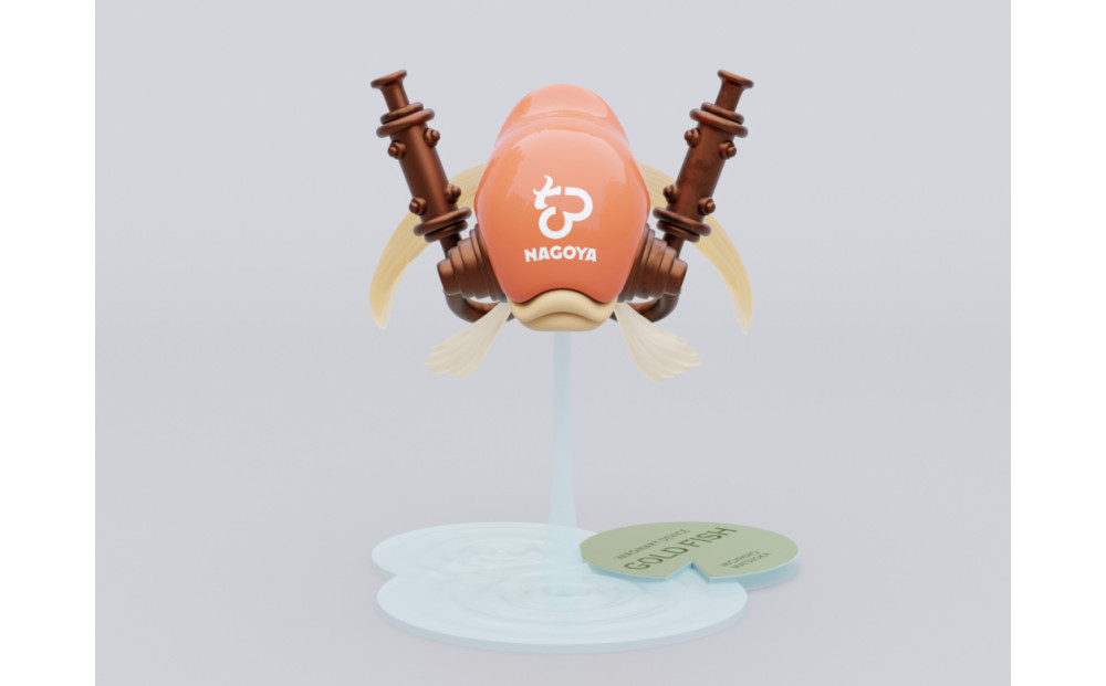 松岡ミチヒロ GOLD FISH 金魚のプラモデル