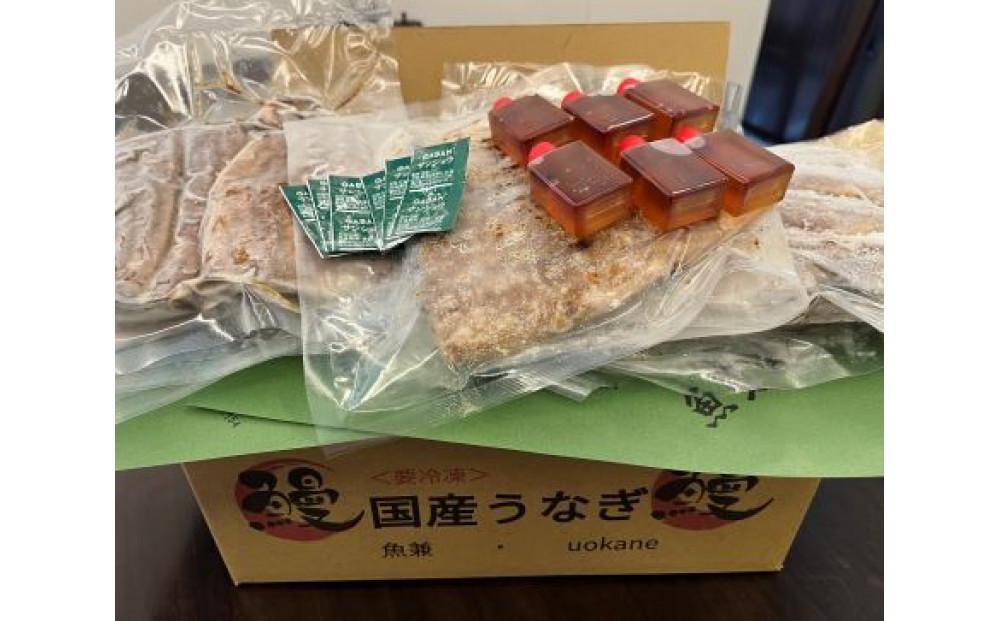 ＜三河一色産うなぎ＞　最上級白焼き　おつまみにどうぞ！　6匹（計約1200ｇ）