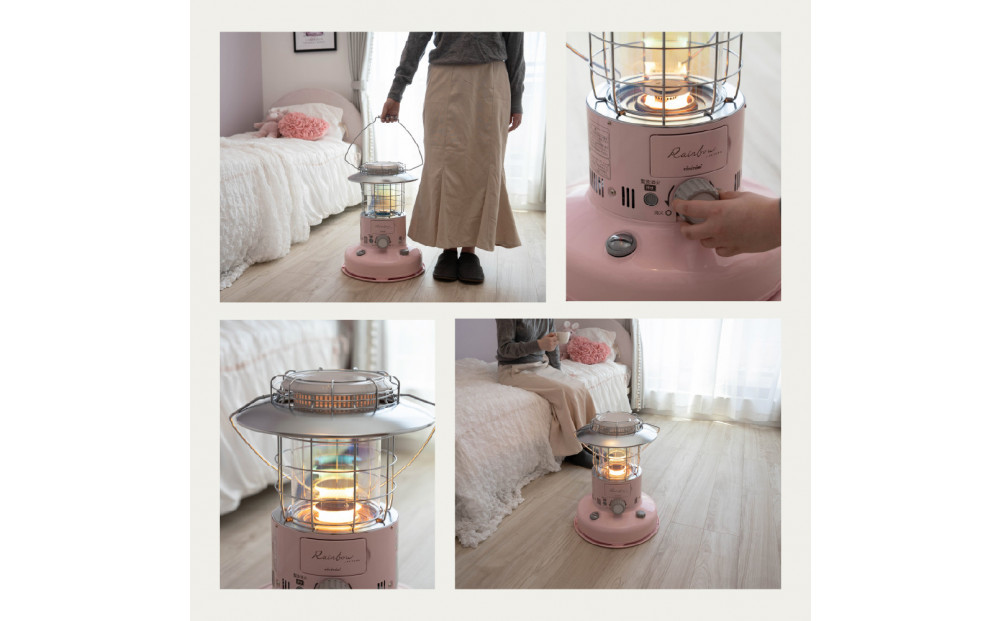 【トヨトミ】対流形石油ストーブ「RL-N25(ペールピンク)」7～9畳