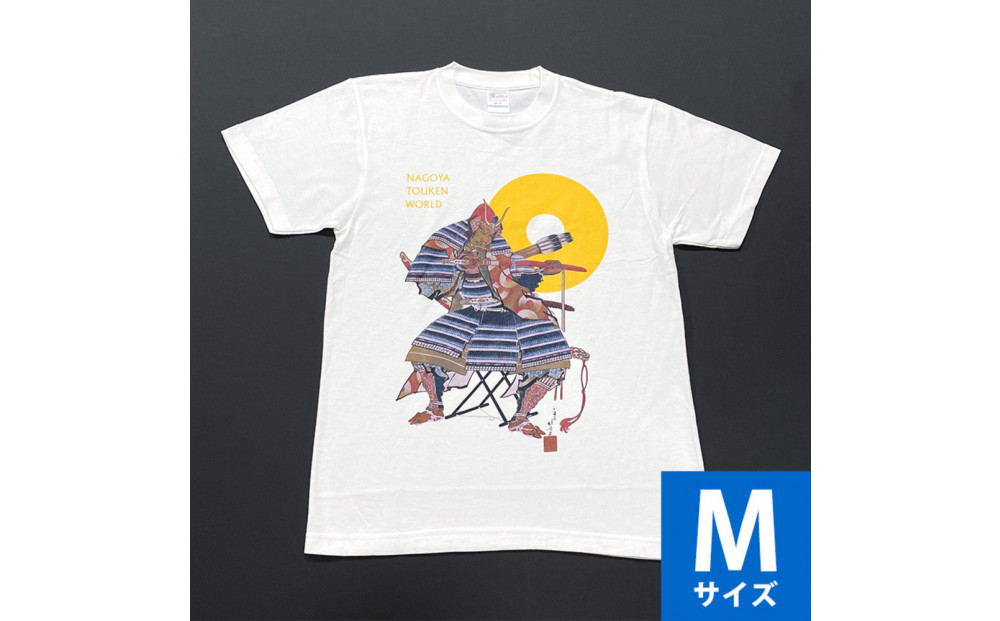 オリジナル【加藤清正Tシャツ】Mサイズ（ホワイト）／名古屋刀剣博物館