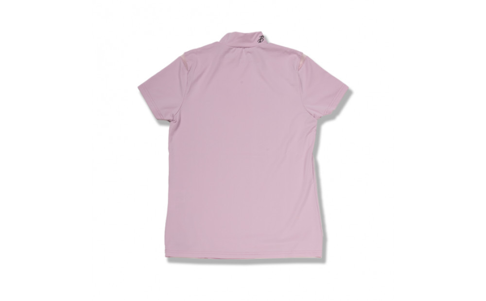 BUNCUREY　ゴルフウェア　半袖モックネック（BL23SS-02-508）ピンク／サイズ1