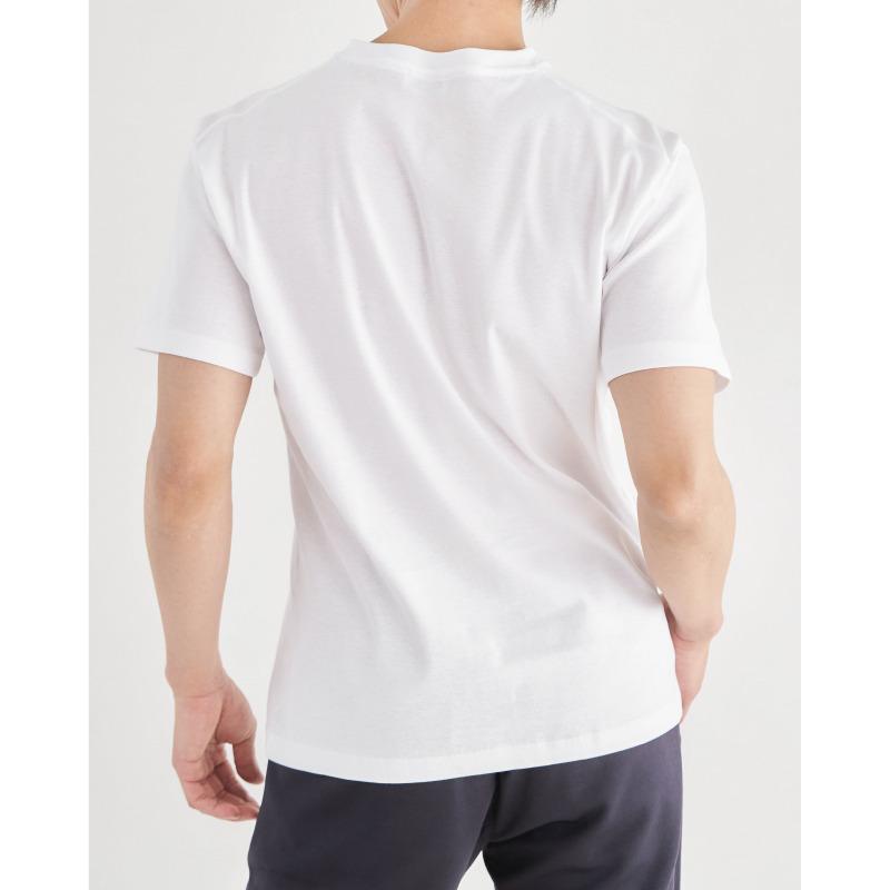 ◆サイズ：ＸＬ◆【ドレスTシャツ】GIZAコットンフライス レギュラーフィット 半袖｜Vネック