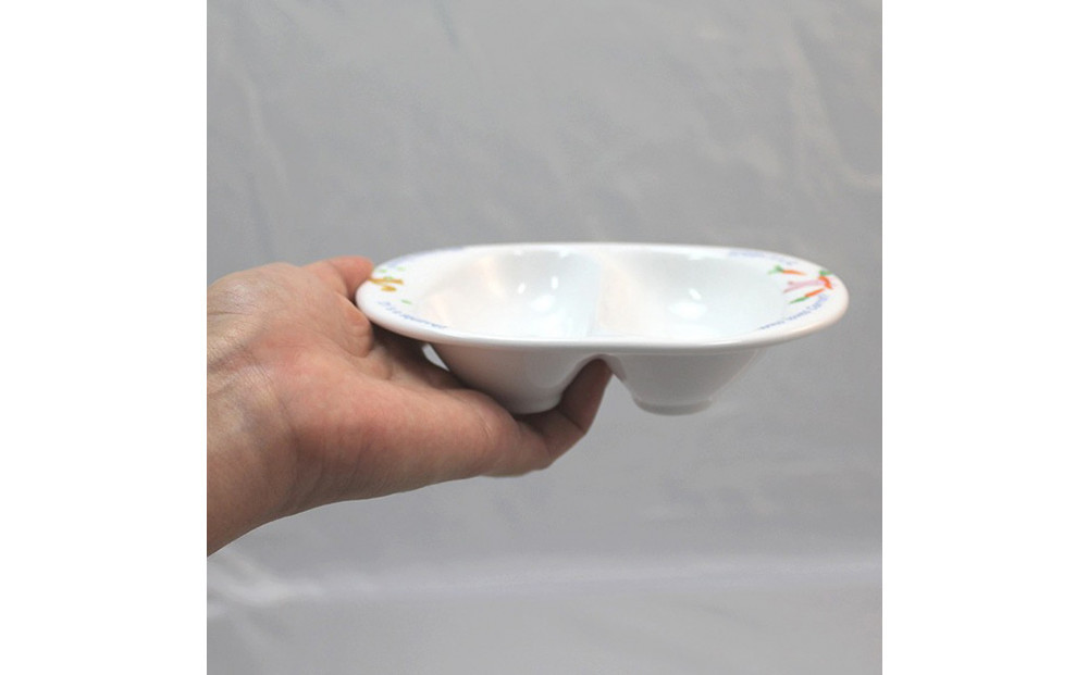 ナルミ みんなでたべよっ！ 離乳皿 14cm 40433-3322