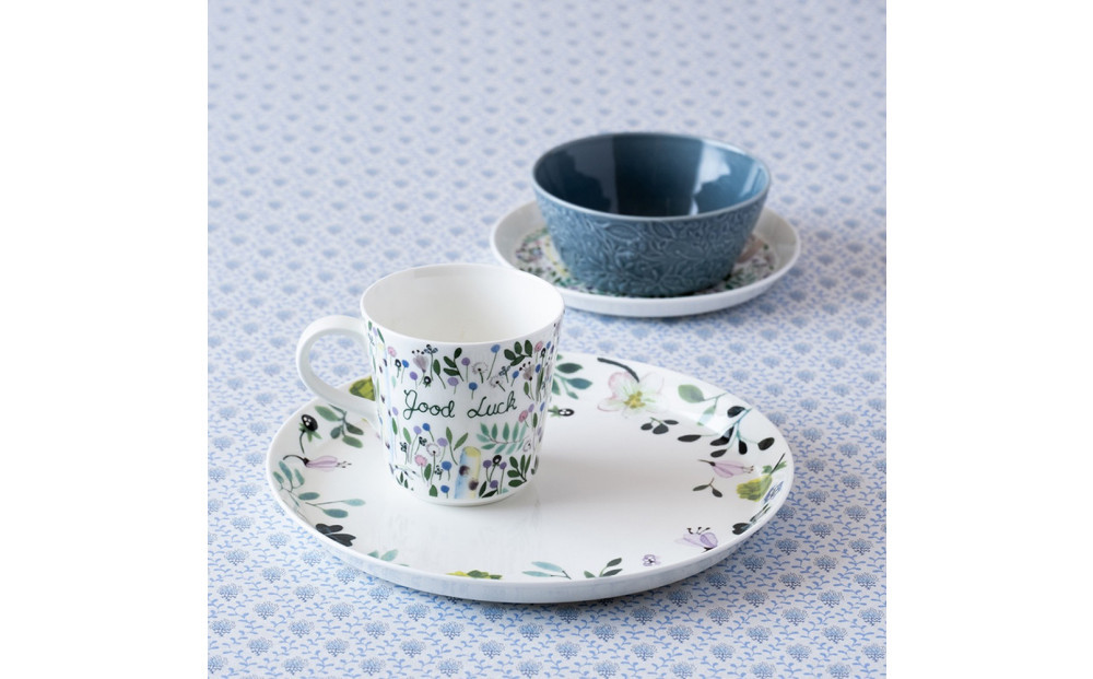 ナルミ アンナエミリア プレート(Good luck) 16cm 51948-5645P