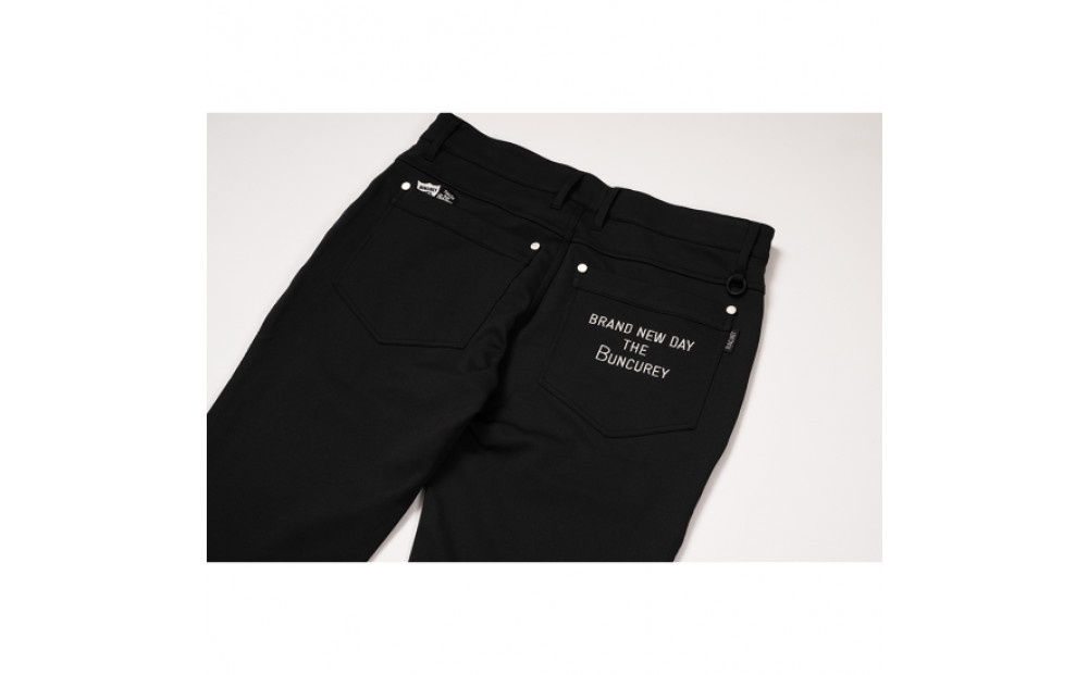 BUNCUREY　ゴルフウェア　ロングパンツ（BM23SS-03-012）ブラック／サイズ5