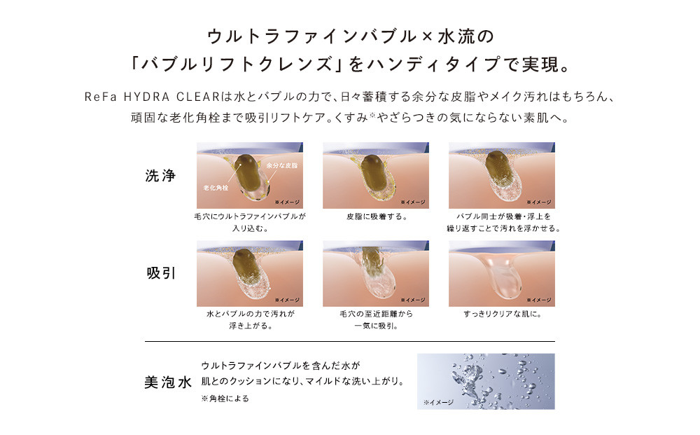 ReFa HYDRA CLEAR | 繝ェ繝輔ぃ 繝上う繝峨Λ繧ッ繝ェ繧「 鄒主ョケ螳カ髮サ 閾ェ螳繧ア繧「 莠コ豌 縺翫☆縺吶a 鄒主ョケ繧「繧、繝繝 鄒主ョケ讖溷勣 繧ョ繝輔ヨ 繝励Ξ繧シ繝ウ繝 騾∵侭辟。譁 蜷榊商螻句ク