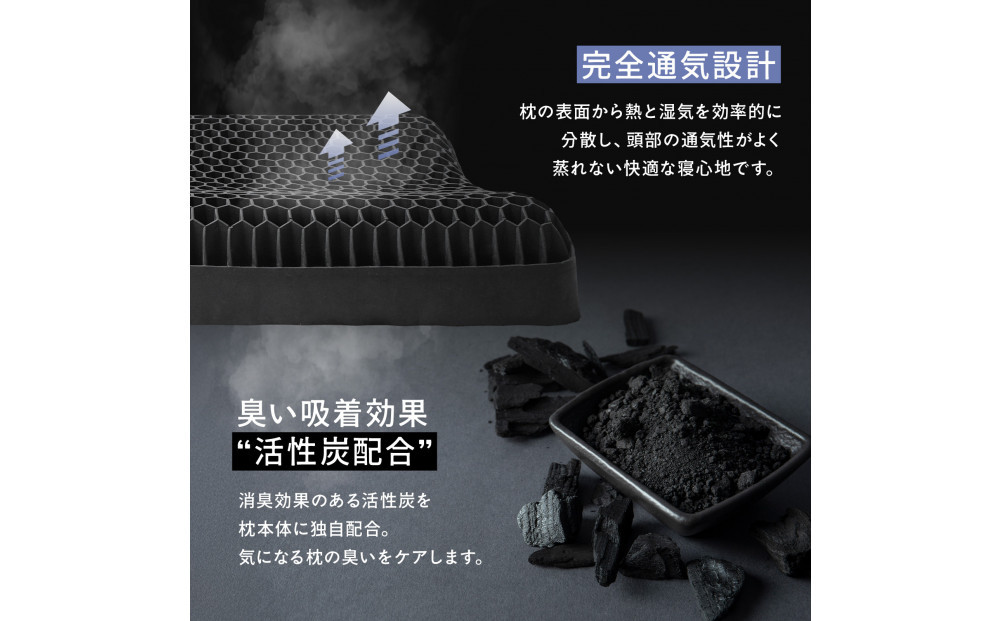 ドクターブレイン DR.BRAIN TPE ジェル枕 首が痛くならない 低反発 枕 カバー付き 首こり 肩こり ピロー 人間工学 丸洗いOK 安眠枕 ハニカム構造 まくら 快眠枕　理学療法士監修