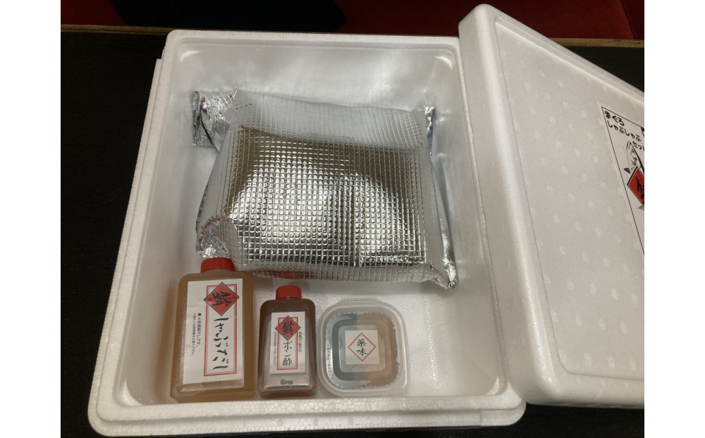 まぐろ料理しびのメカジキしゃぶしゃぶセット