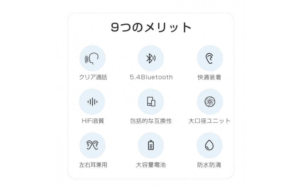 ワイヤレスイヤホン Bluetooth 5.4 【2025年最新型】 耳掛け式 安定装着 片耳タイプ 左右耳兼用 回転 開放感 周囲の音が聞こえる ハンズフリー通話 ENC ノイズリダクション 高音質 Bluetoothアダプター付き 瞬間接続 長時間持続 コンパクト 生活防水 iOS/Android/Windows対応