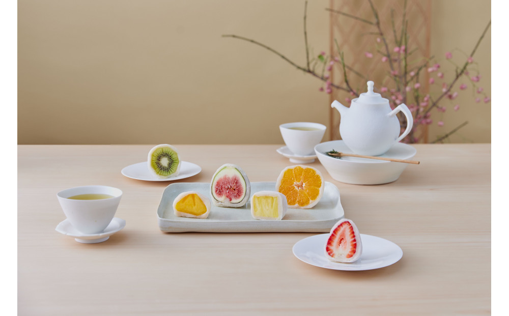 弁才天のフルーツ大福 4個詰め合わせ