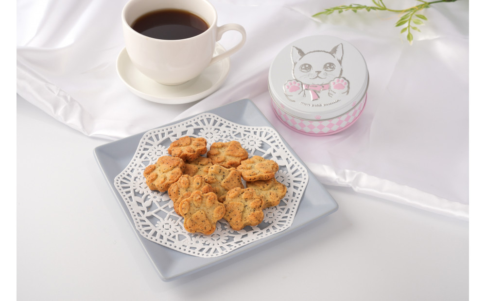 子猫のブランシュ缶クッキー　紅茶