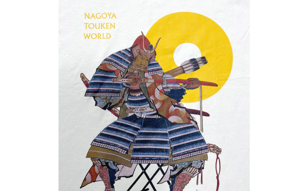 オリジナル【加藤清正Tシャツ】Lサイズ（ホワイト）／名古屋刀剣博物館