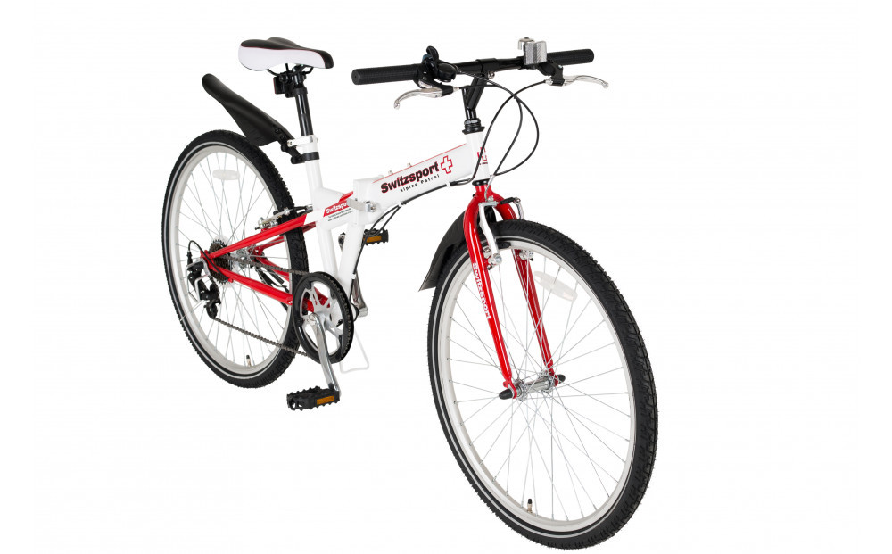 スウィツスポート クロスバイクタイプ折り畳み自転車 SK26-7WR