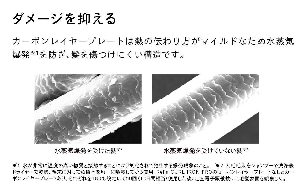 ReFa CURL IRON PRO32【ホワイト】 リファ ヘアアイロン 家電