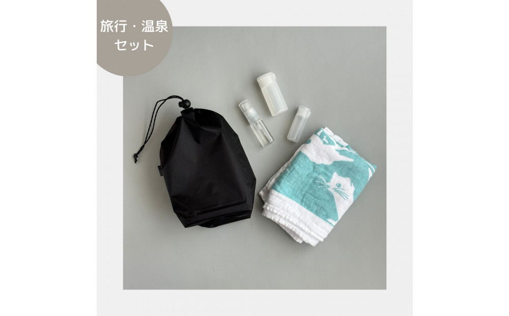 【S 1.5L・黒】　キャンプで大活躍！トイレットペーパーホルダー 小さめナイロン巾着袋 シンプル巾着