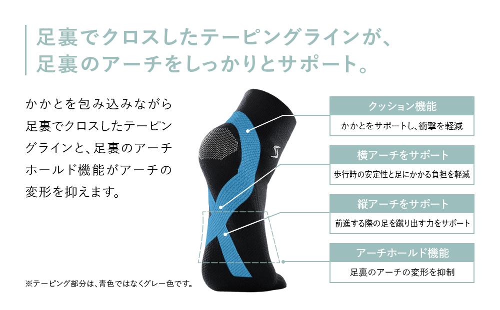 【25〜27cm】Style Tapingwear Socks