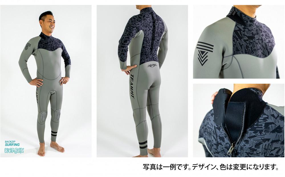 サーフィン用ウェットスーツ (BACKZIP)フルスーツ 2mm