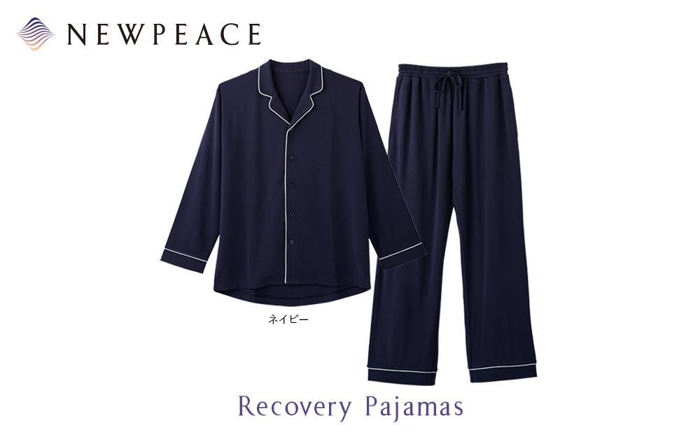 【ネイビーLLサイズ】NEWPEACE Recovery Pajamas Set （Long）