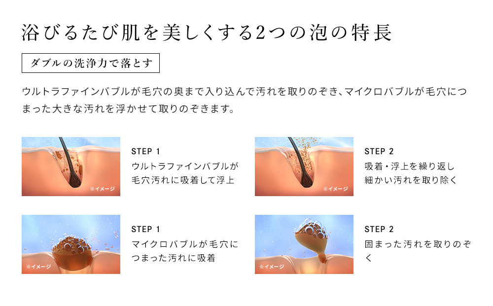 【ホワイト】リファファインバブル ダイア 150