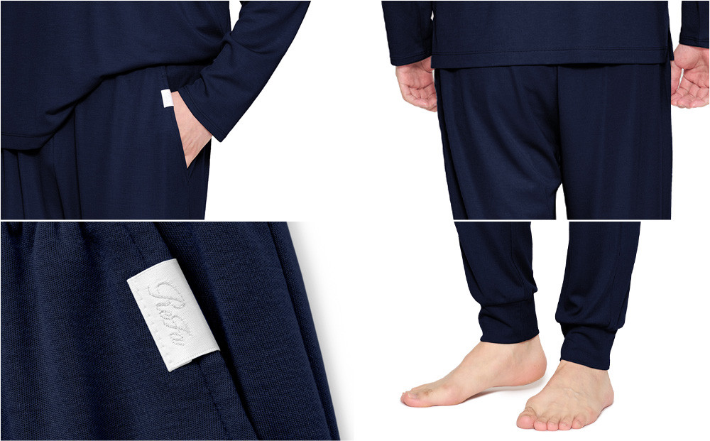 【ピンク Lサイズ】リファ バイタルテック モイストスムース ジョガーパンツ/MEN