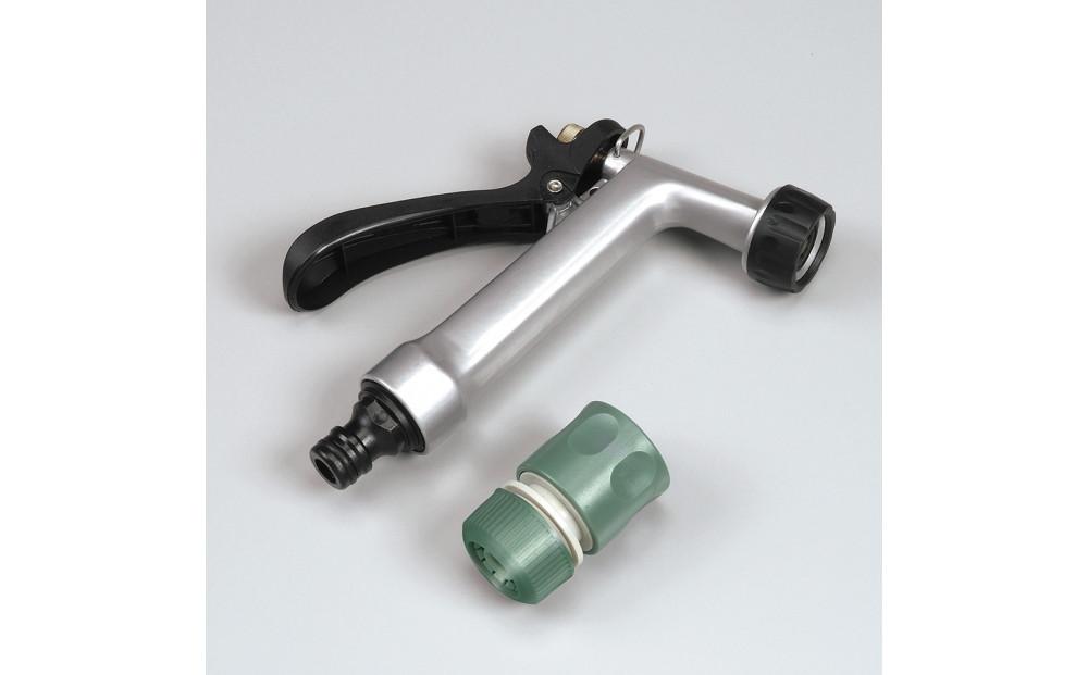 テツノホースリール 塩ビホース21m レバーノズル付 HSA-20N＜オレンジ＞