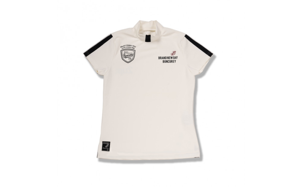 BUNCUREY　ゴルフウェア　半袖モックネック（BL23SS-02-507）オフ／サイズ0