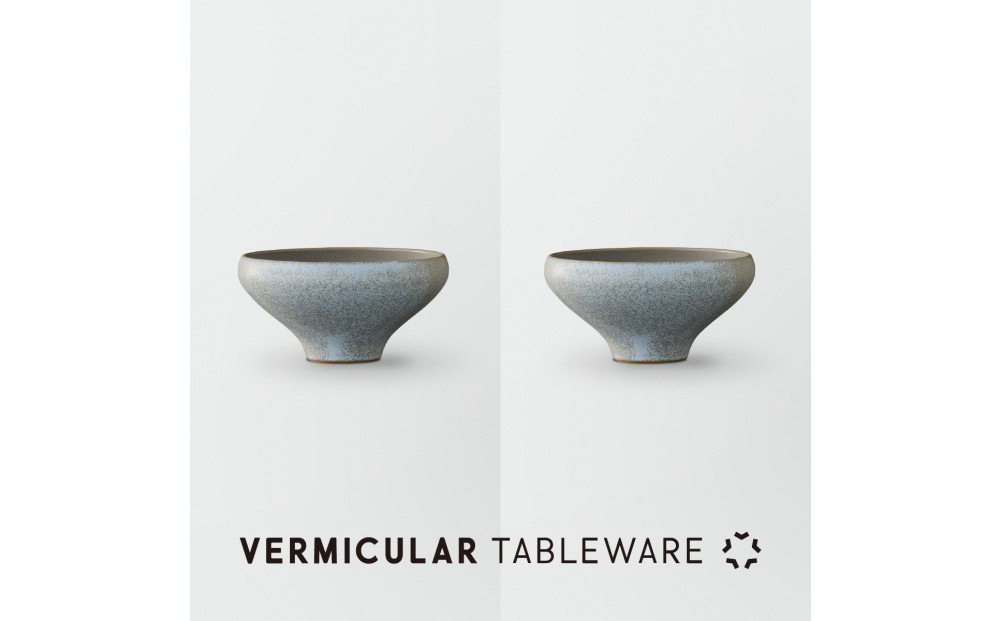 Tableware Deep Bowl Curveペアセット14cm 霞