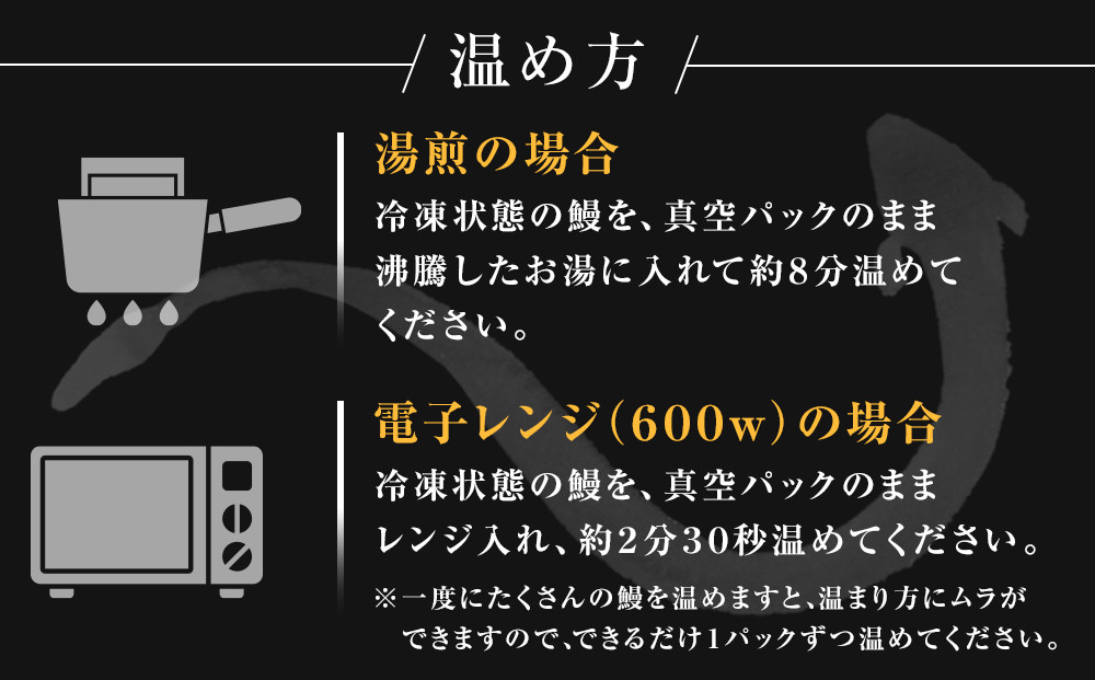 国産特大うなぎ蒲焼き（うな丼用４セット）