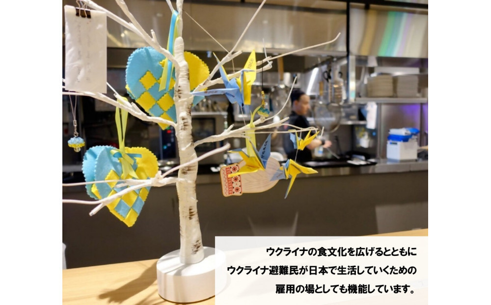 【ウクライナ避難民支援事業寄附金専用】【ふるさと納税の返礼品でウクライナ避難民を支援します】 ウクライナ・レストラン「ジート」食事券　9,000円分(1,000円券×9枚)