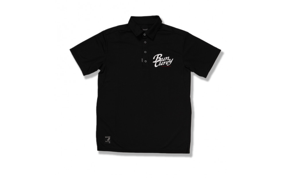 BUNCUREY　ゴルフウェア　半袖ポロシャツ（BM23SS-01-001）ブラック／サイズ3