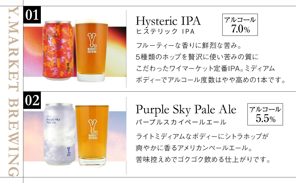 Y.MARKET BREWING æ¯æ6æ¬ã3ã«æå®æäŸ¿ã å®çªã»éå®è©°ãåããã»ãã ã®ããããã¬ãŒã³ãã«ãïŒ