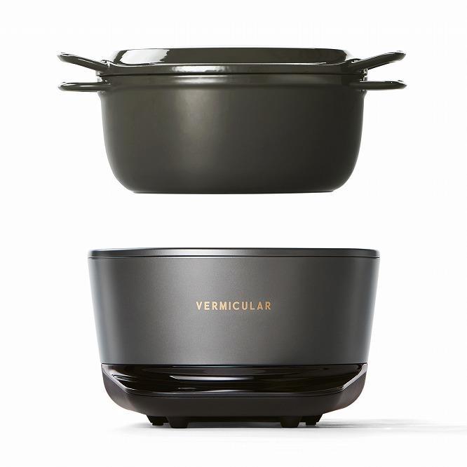 バーミキュラ ライスポットミニ（トリュフグレー） | 炊飯器 調理器具 キッチン用品 VERMICULAR 無水調理 低温調理 発酵 鋳物ホーロー鍋 日本製 白米 高級 おしゃれ IH調理器 ギフト プレゼント 人気 おすすめ 送料無料