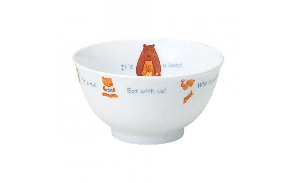 ナルミ みんなでたべよっ！ 飯茶碗 240cc 40433-3321