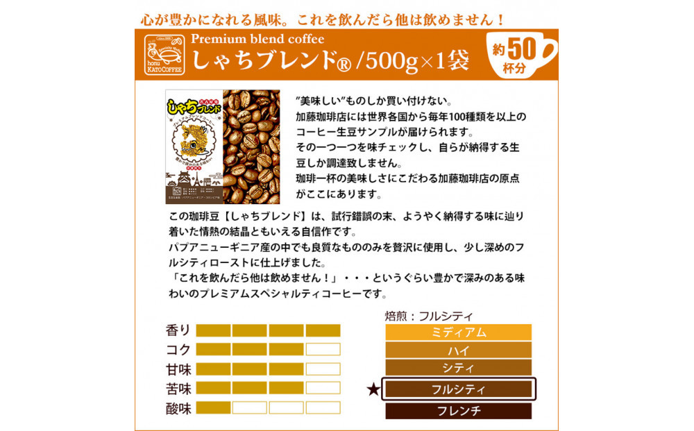 しゃちブレンド2種飲み比べセット　粉（中挽き）　1kg（500ｇ×2袋） | 焙煎 香り豊か ブレンドコーヒー 飲み比べセット 中挽き 深煎り 中煎り カフェ コーヒーギフト プレゼント 人気 おすすめ 送料無料