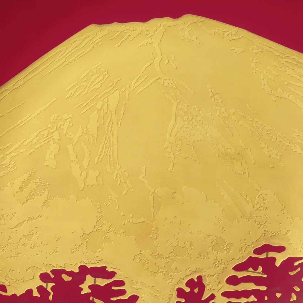 ノリタケ 大飾皿 ”赤富士”