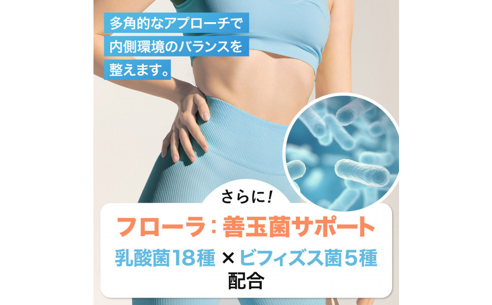 ハルクファクター グルテン分解乳酸菌 GL-CUT 120粒 植物性カプセル ディグルラクト 韓国特許成分 ビフィズス菌 エラグ酸 生酵母 カテキン サラシア 国内製造 サプリメント