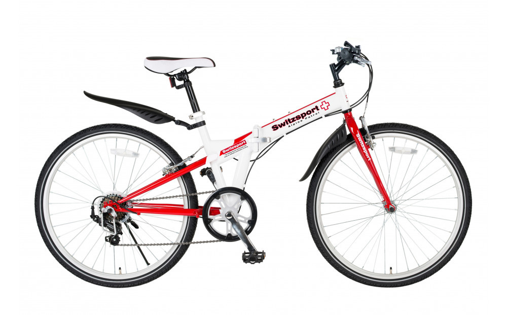 スウィツスポート クロスバイクタイプ折り畳み自転車 SK26-7WR