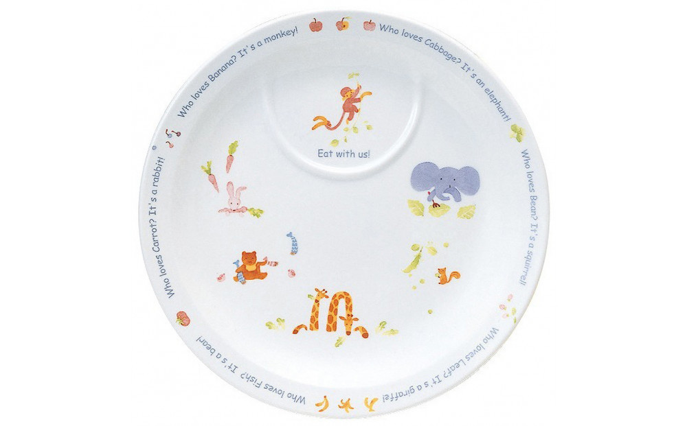 ナルミ みんなでたべよっ！ プレート 22cm 40433-1012