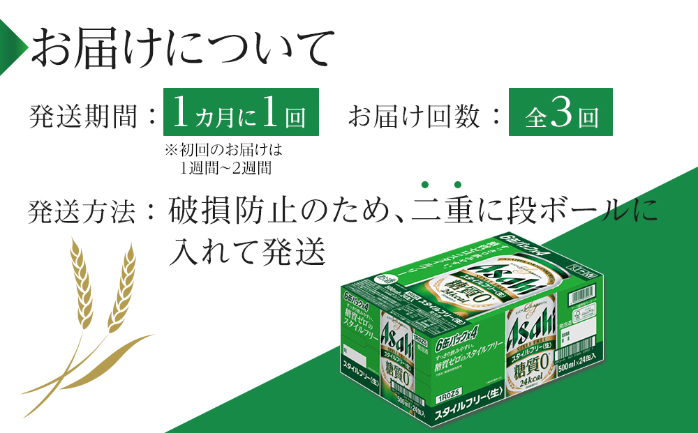 縲仙ョ壽悄萓ソ3蝗槭代い繧オ繝偵繧ケ繧ソ繧、繝ォ繝輔Μ繝シ縲育函縲500ml縲24譛ャ