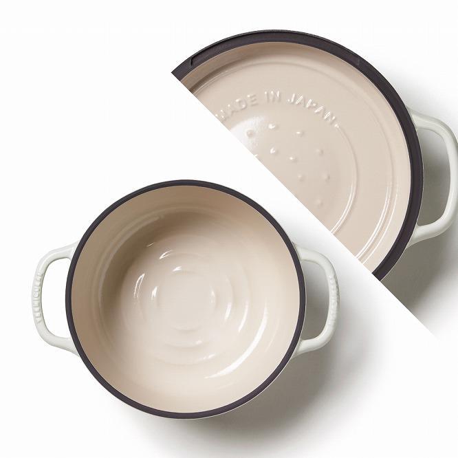 バーミキュラ ライスポットミニ（シーソルトホワイト） | 炊飯器 調理器具 キッチン用品 VERMICULAR 無水調理 低温調理 発酵 鋳物ホーロー鍋 日本製 白米 高級 おしゃれ IH調理器 ギフト プレゼント 人気 おすすめ 送料無料