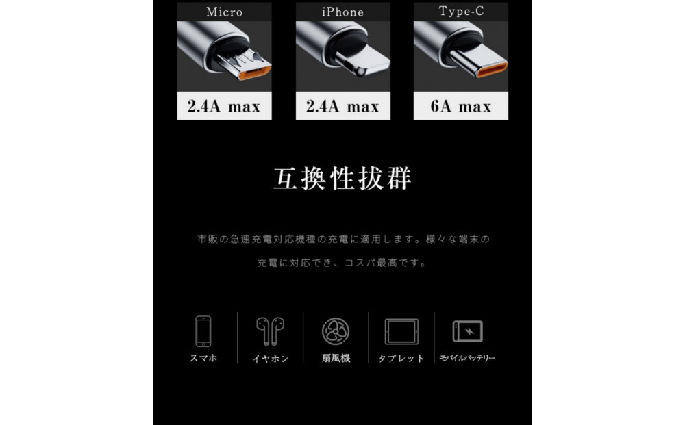 【ブラック】★同色2個セット★【2026年新モデル&PD 100W】 3in1 充電ケーブル 長さ110cm 巻き取り 両引き USB Type-c microUSB Android 充電けーぶる 3イン1 充電コード伸縮式 絡み防止 3種類端子対応 スマホスタンド機能 急速充電 iPhone16/17対応 送料無料 【PL保険加入済み製品・安心】