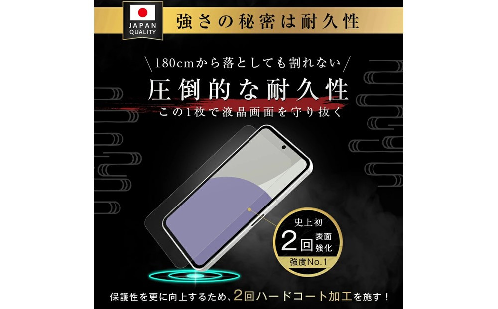 【2枚セット】AQUOS sense9 強化ガラス保護フィルム SH-53E docomo 高透過フィルム SHG14 au 液晶画面保護フィルム A405SH SoftBank ディスプレイ保護シート SHG14 UQ mobile 2.5D 超薄型 表面硬度10H 耐衝撃 快適なタッチ 貼り付け簡単 キズ防止 疎油撥水